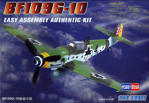 Hobby Boss 1/72 80227 Bf109G-10 Hobby Boss PLASTIC MODELS