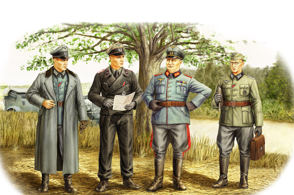 HobbyBoss 1/35 German Officer Plastic Model Kit [84406] - Hobbytech Toys