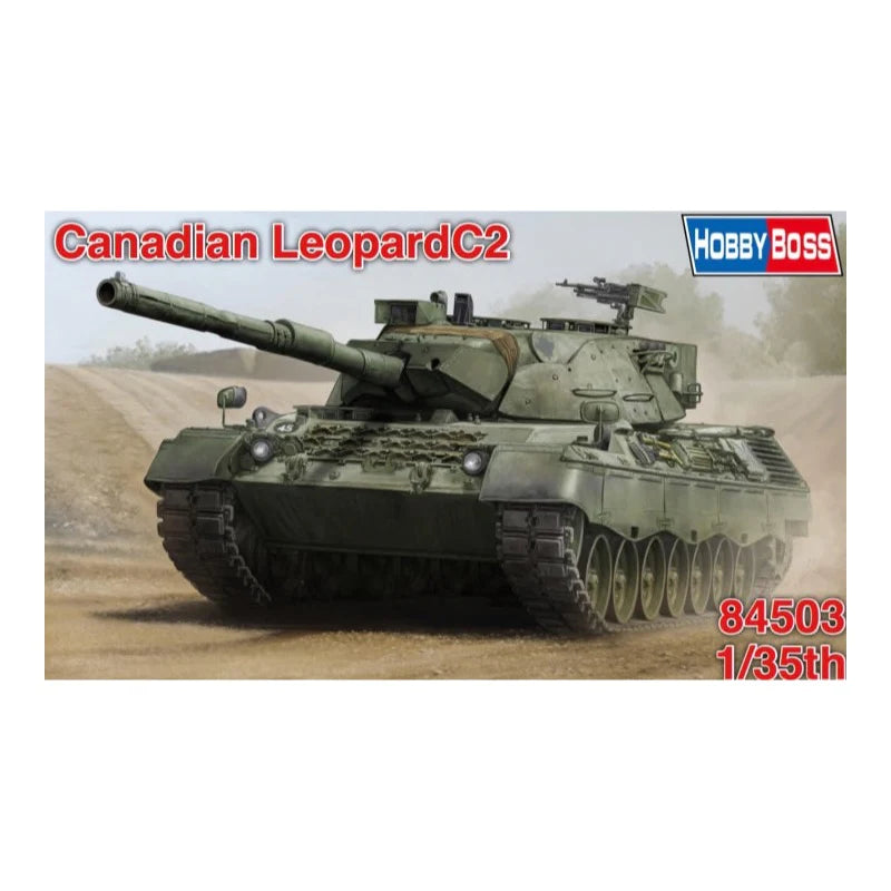 HobbyBoss 1/35 Leopard C2 (Canadian MBT) Plastic Model Kit [84503] - Hobbytech Toys