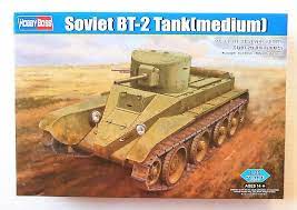 HobbyBoss 1/35 Soviet BT-2 Tank(medium) Plastic Model Kit [84515] - Hobbytech Toys