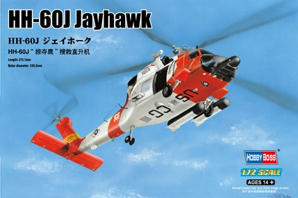 HobbyBoss 1/72 HH-60J Jayhawk Plastic Model Kit [87235] - Hobbytech Toys