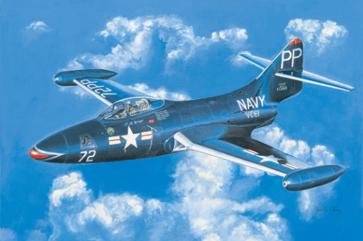 HobbyBoss 1/72 F9F-2P Panther Plastic Model Kit [87249] - Hobbytech Toys