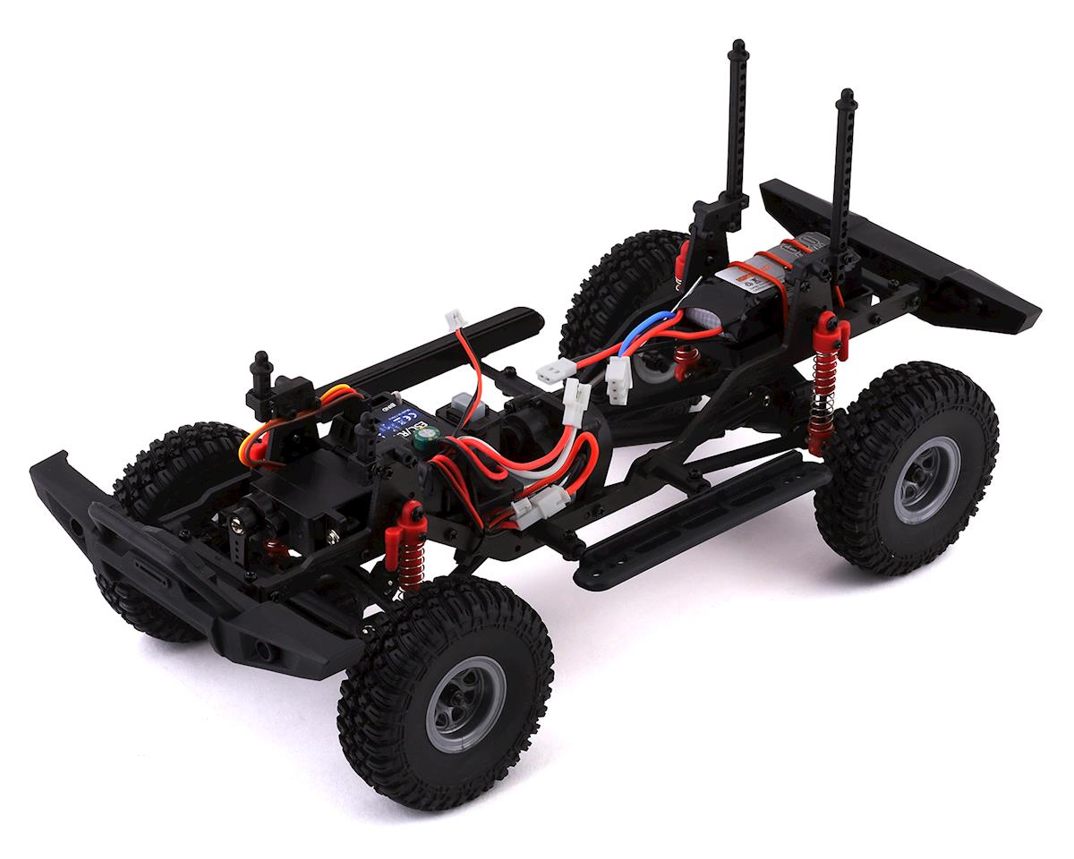 Hobby Plus 240144 1/18 Rushmore RTR Scale Crawler (Dark Grey) - Hobbytech Toys