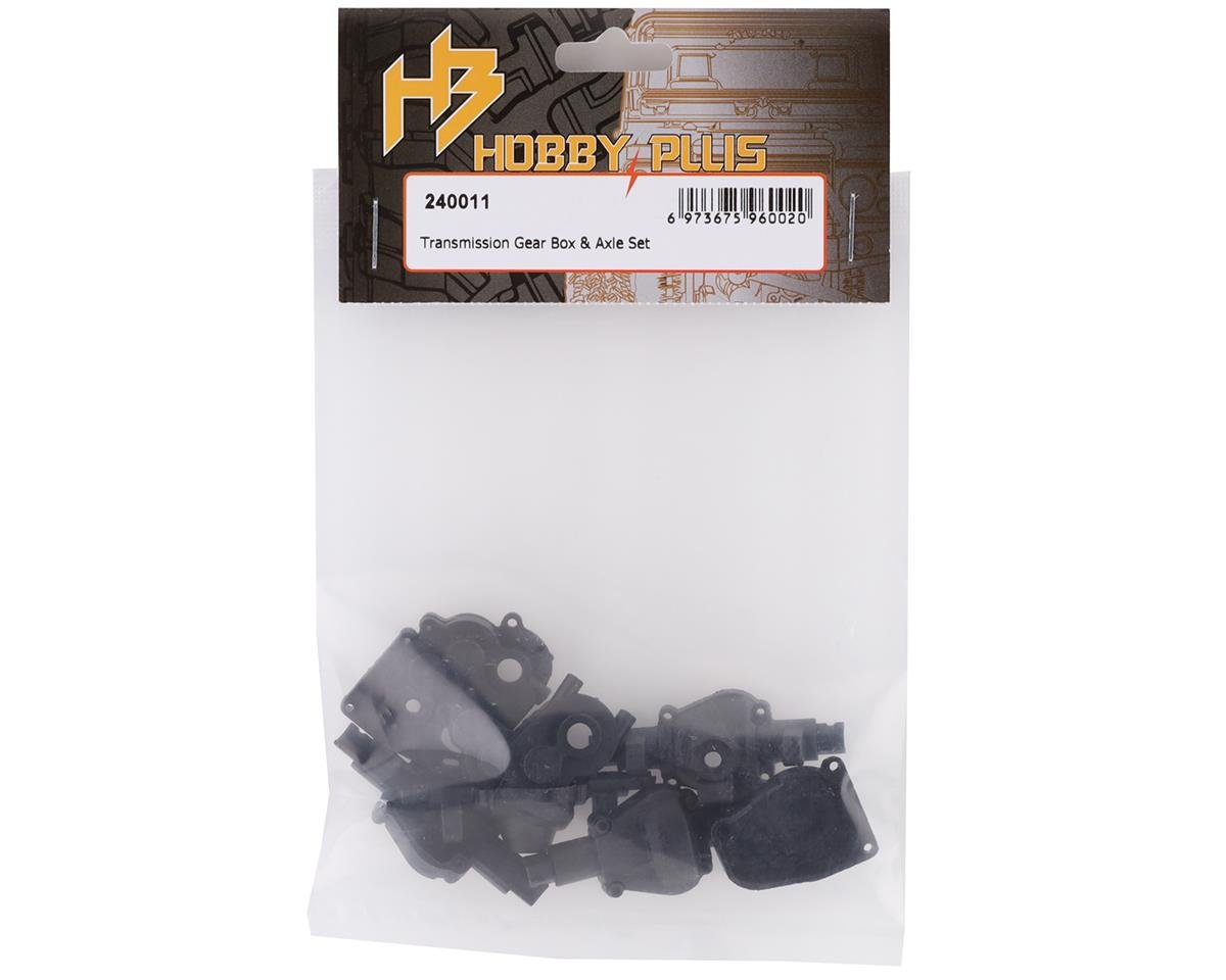 Hobby Plus 240011 Transmission Gear Box & Axle Set - Hobbytech Toys