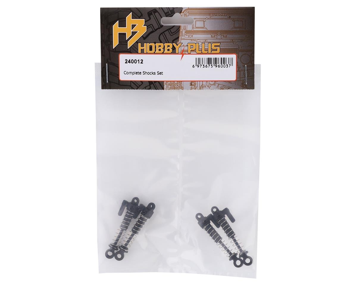 Hobby Plus 240012 Complete Shocks Set (4pcs) - Hobbytech Toys