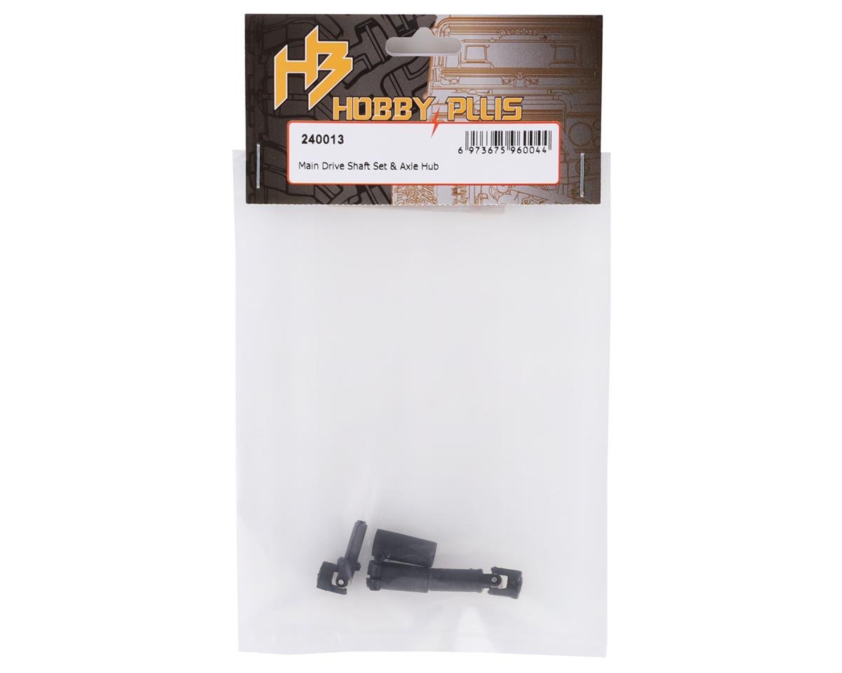 Hobby Plus 240013 Main Drive Shaft Set & Axle Hub - Hobbytech Toys