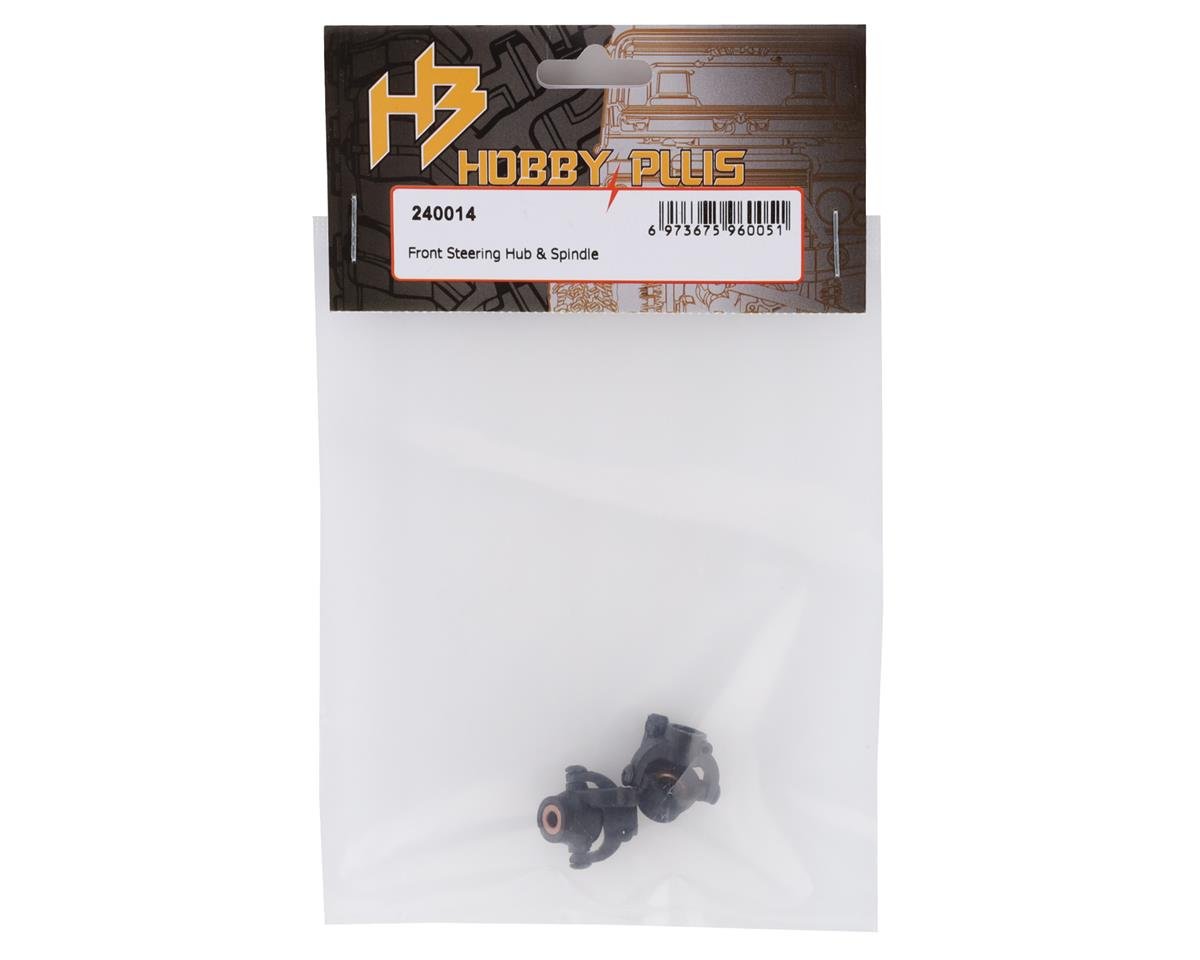 Hobby Plus 240014 Front Steering Hub & Spindle - Hobbytech Toys