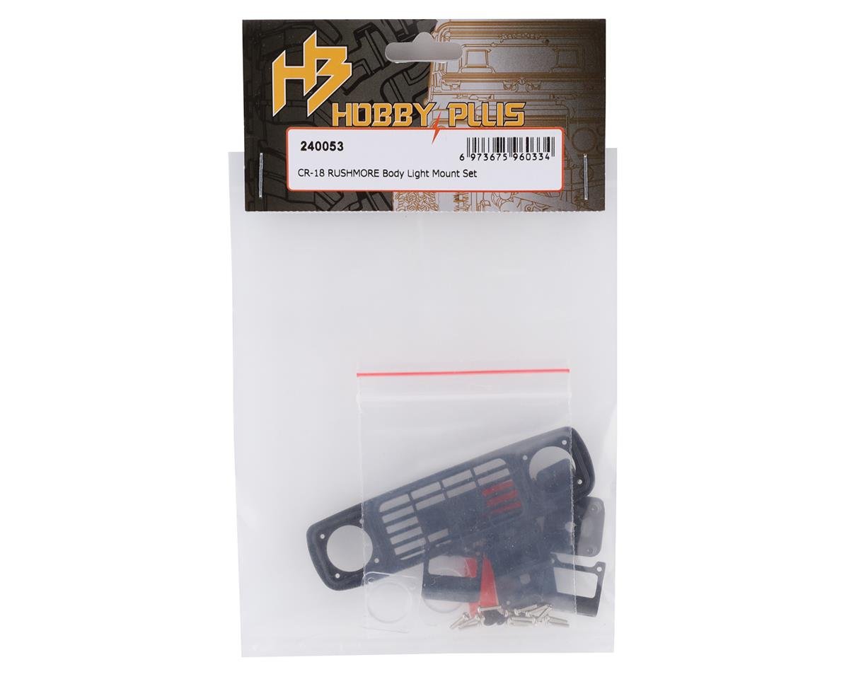 Hobby Plus 240053 CR-18 RUSHMORE Body Light Mount Set - Hobbytech Toys