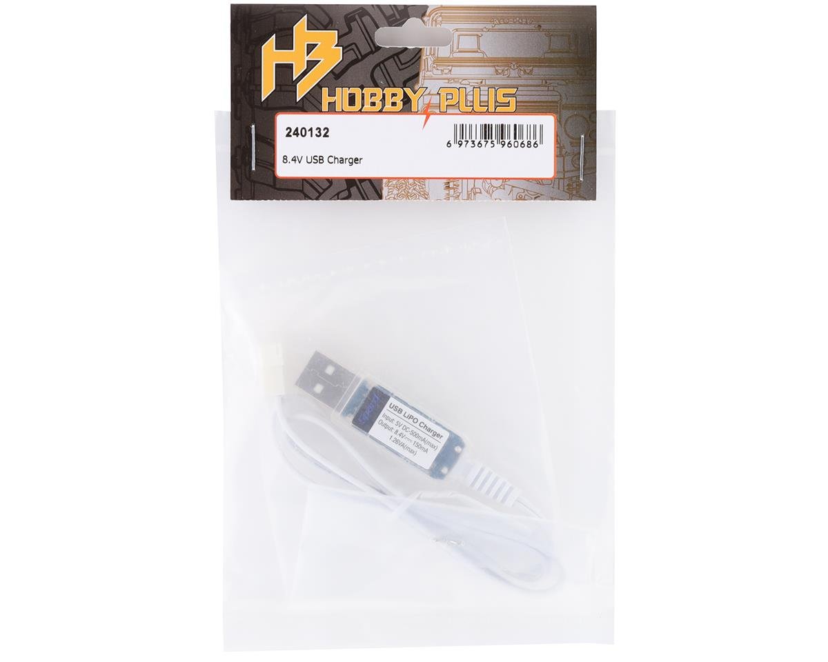 Hobby Plus 240132 8.4V USB Charger - Hobbytech Toys