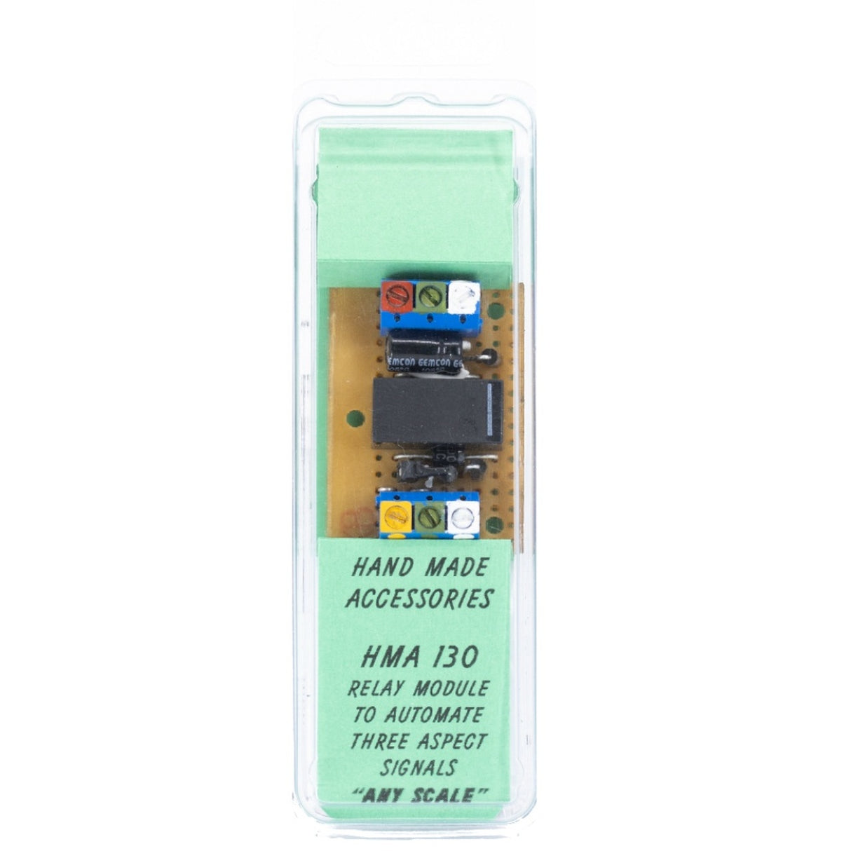 HMA 130 Relay Module to Automate Three Aspect Signals Hand Made Accessories TRAINS - HO/OO SCALE