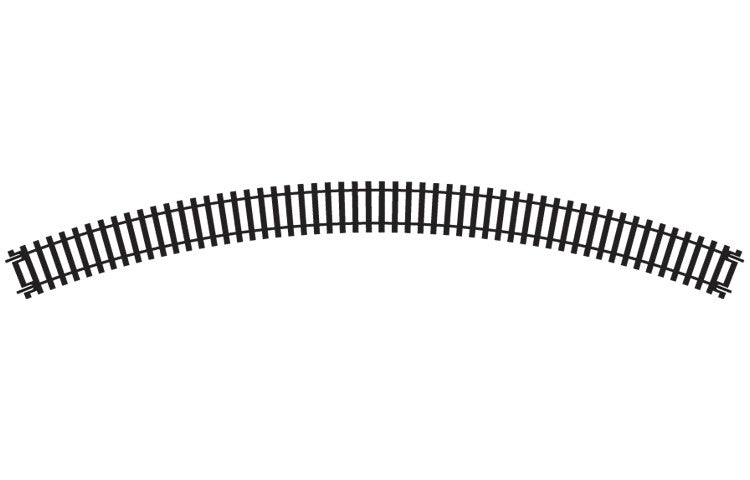 Hornby R609 OO Scale Double Curve 3Rd Radius (1pc) Hornby TRAINS - HO/OO SCALE