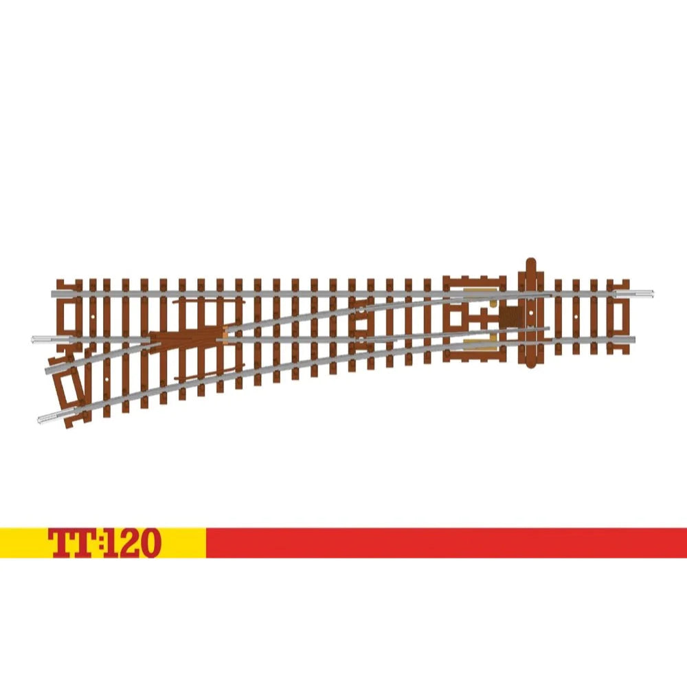 Hornby TT8008 Left Hand Point (TT Scale) - Hobbytech Toys