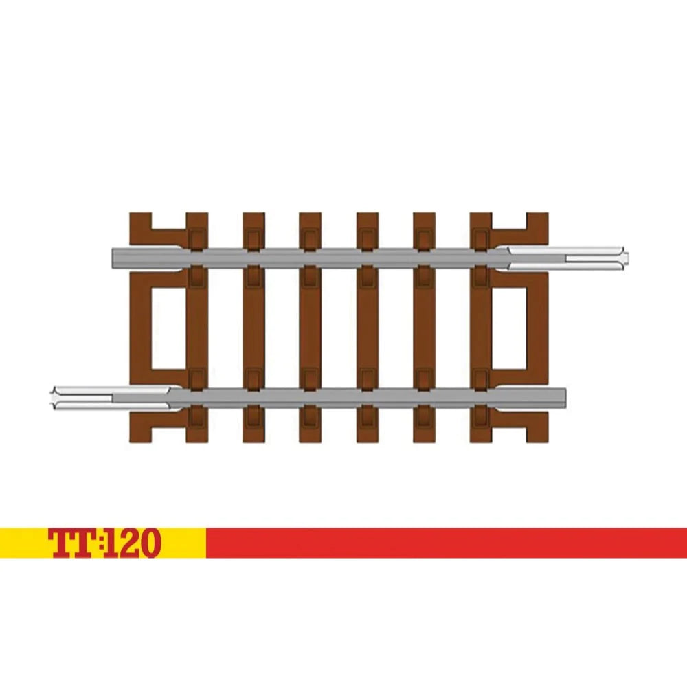 Hornby TT8011 Quarter Straight Track (TT Scale) - Hobbytech Toys