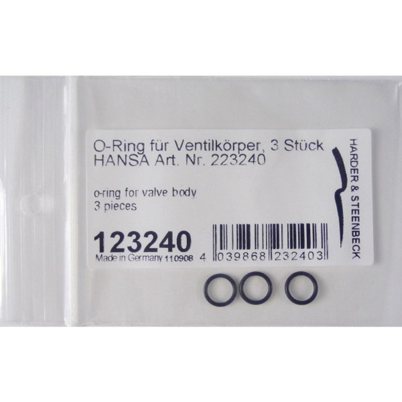 Harder And Steenbeck 123240 Valve Body O-Ring (3pcs) - Hobbytech Toys