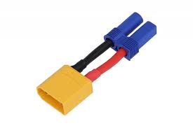 Hobbytech XT90 Male To EC5 Female Adaptor 12awg Hobbytech ELECTRIC ACCESSORIES