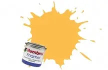 Humbrol 24 Trainer Yellow Matte Enamel Paint 14ml Humbrol PAINT, BRUSHES & SUPPLIES