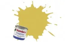 Humbrol 81 Pale Yellow Matte Enamel Paint 14ml Humbrol PAINT, BRUSHES & SUPPLIES