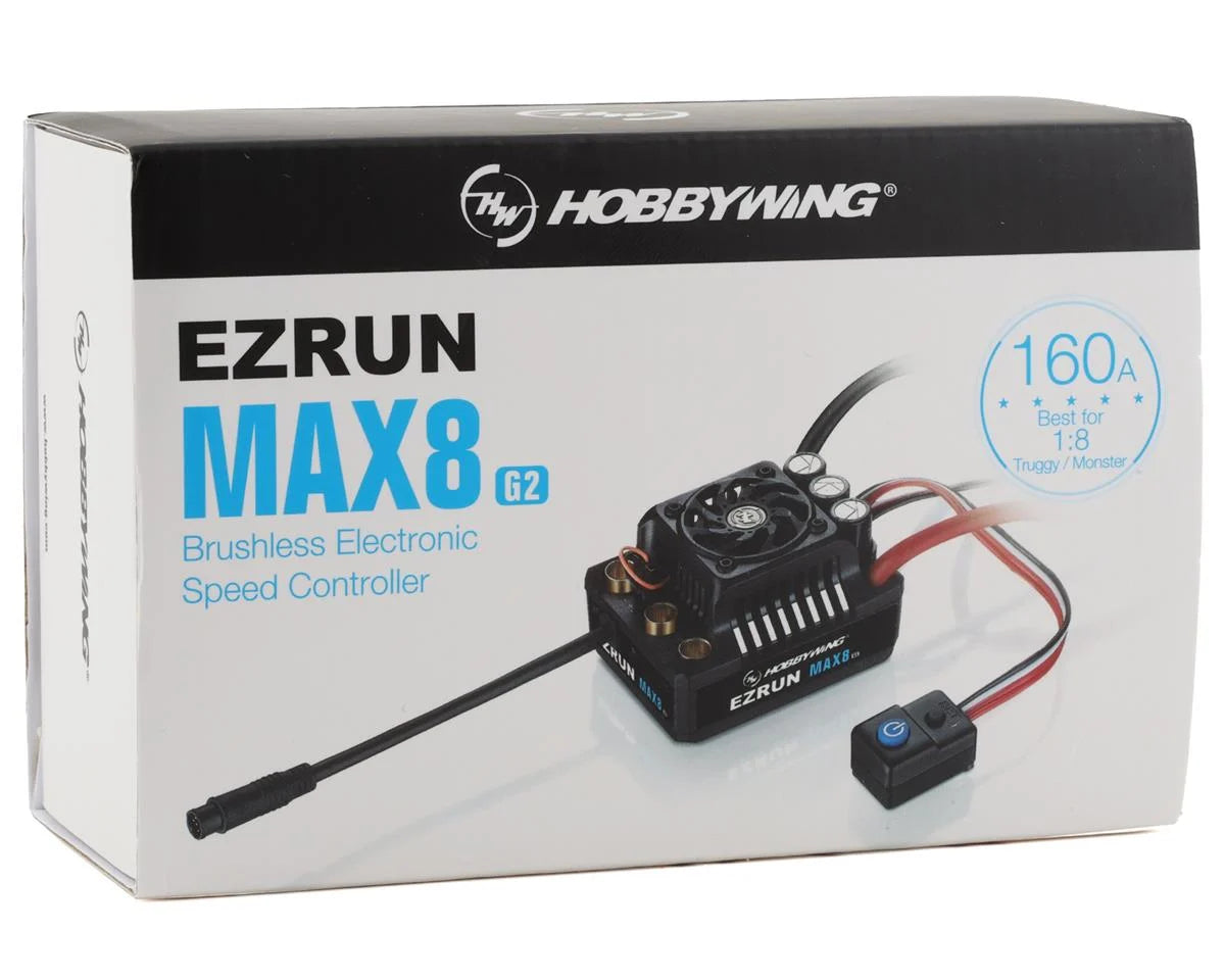 Hobbywing 30103203 Max8 G2 Speed Control (XT90) - Hobbytech Toys