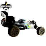 Hobby Works 1/10 2WD Menace V2 Buggy RTR Black - High-performance RC buggy with sleek black design and bold graphics.