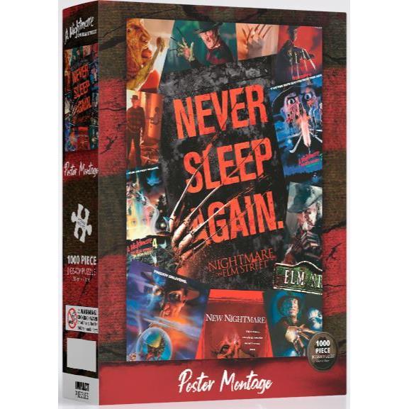 Impact Puzzles Nightmare on Elm Street Poster Montage 1000pc Puzzle Impact Puzzles PUZZLES
