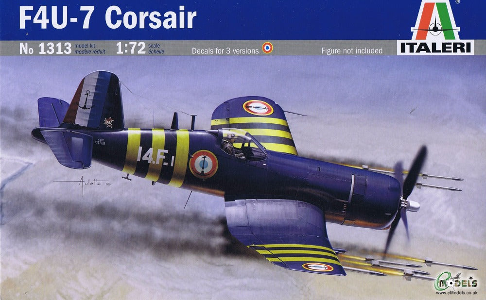 Italeri 1/72 F4U7 Corsair Italeri PLASTIC MODELS
