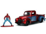 Jada 1/32 Spiderman Figure W/1941 Ford Pickup Movie Car - Hobbytech Toys
