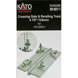 Kato 200271 Unitrack N 124mm Crossing Gate & Rerailing Track Kato TRAINS - N SCALE