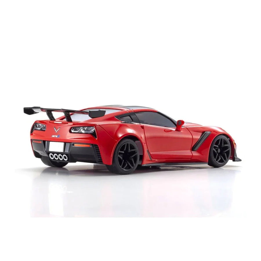 Kyosho 32334R MINI-Z RWD MR-03 Readyset Chevrolet Corvette ZR1 Torch Red - Hobbytech Toys