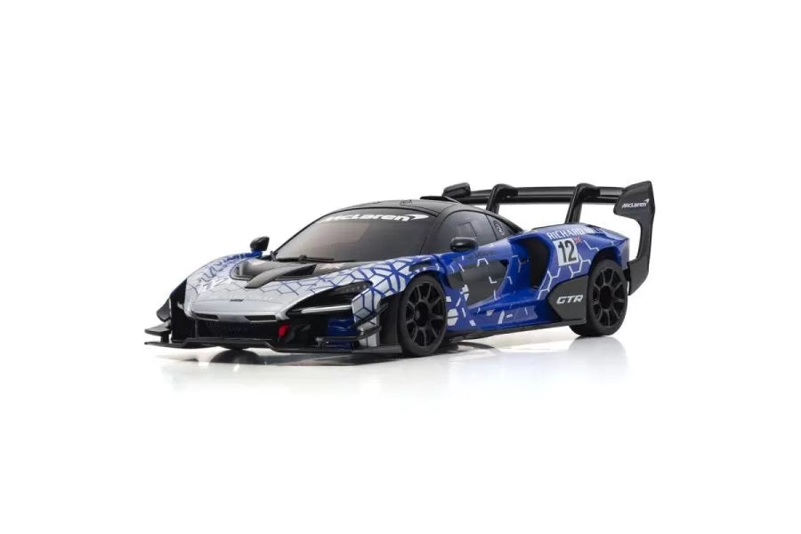 Kyosho 32340BL MINI-Z RWD MR-03 Readyset McLaren Senna GTR Blue - Hobbytech Toys