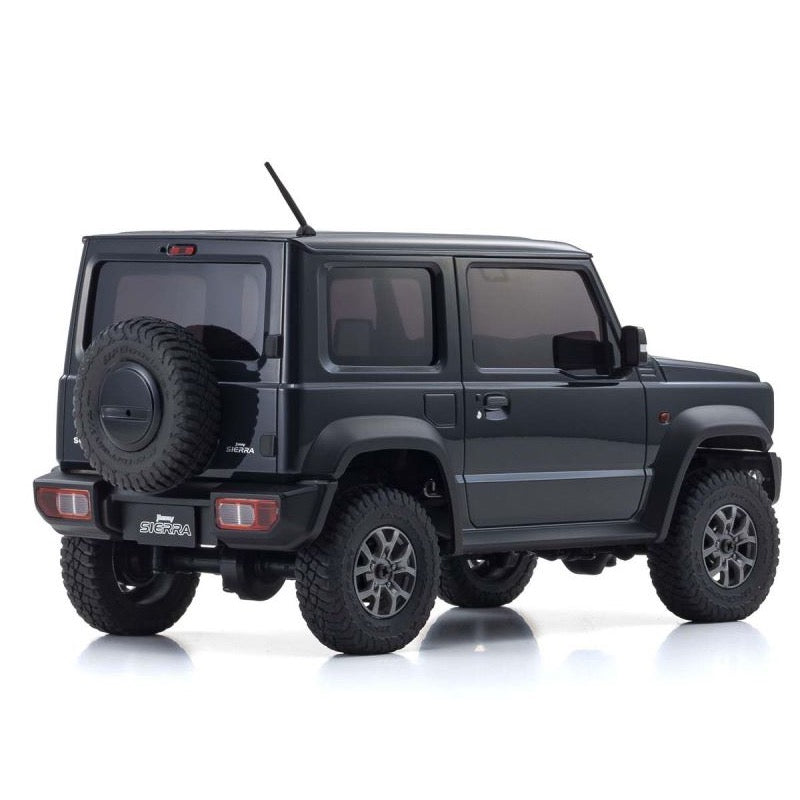 Kyosho 32523BP 1:18th Scale MINI-Z 4x4 MX-01 Readyset Suzuki Jimny Sierra Black Pearl w/LED - Hobbytech Toys