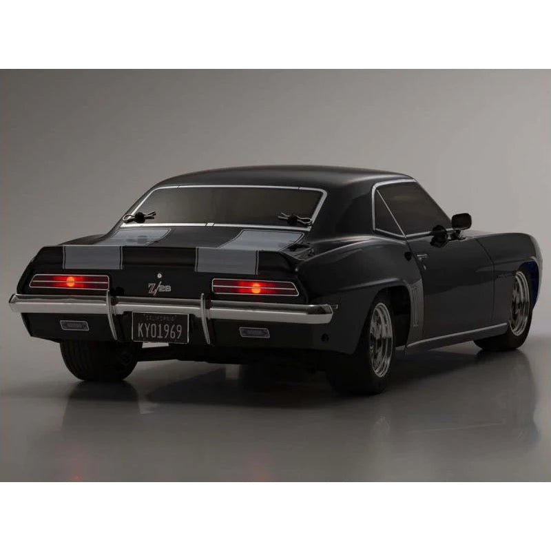 Kyosho 34493T1 1/10 EP 4WD Fazer Mk2 1969 Chevy® Camaro® Z/28 RS Supercharged VE Tuxedo Black - Hobbytech Toys
