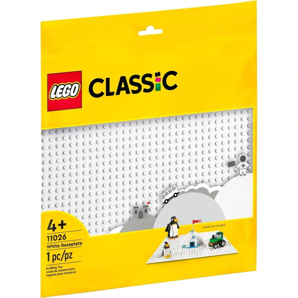 LEGO 11026 Classic White Baseplate - Hobbytech Toys