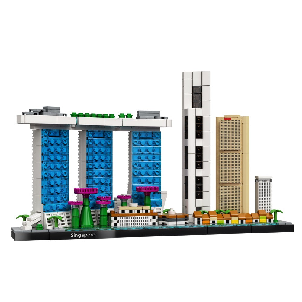 LEGO 21057 Architecture Singapore - Hobbytech Toys