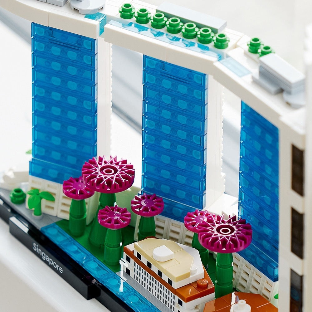 LEGO 21057 Architecture Singapore - Hobbytech Toys