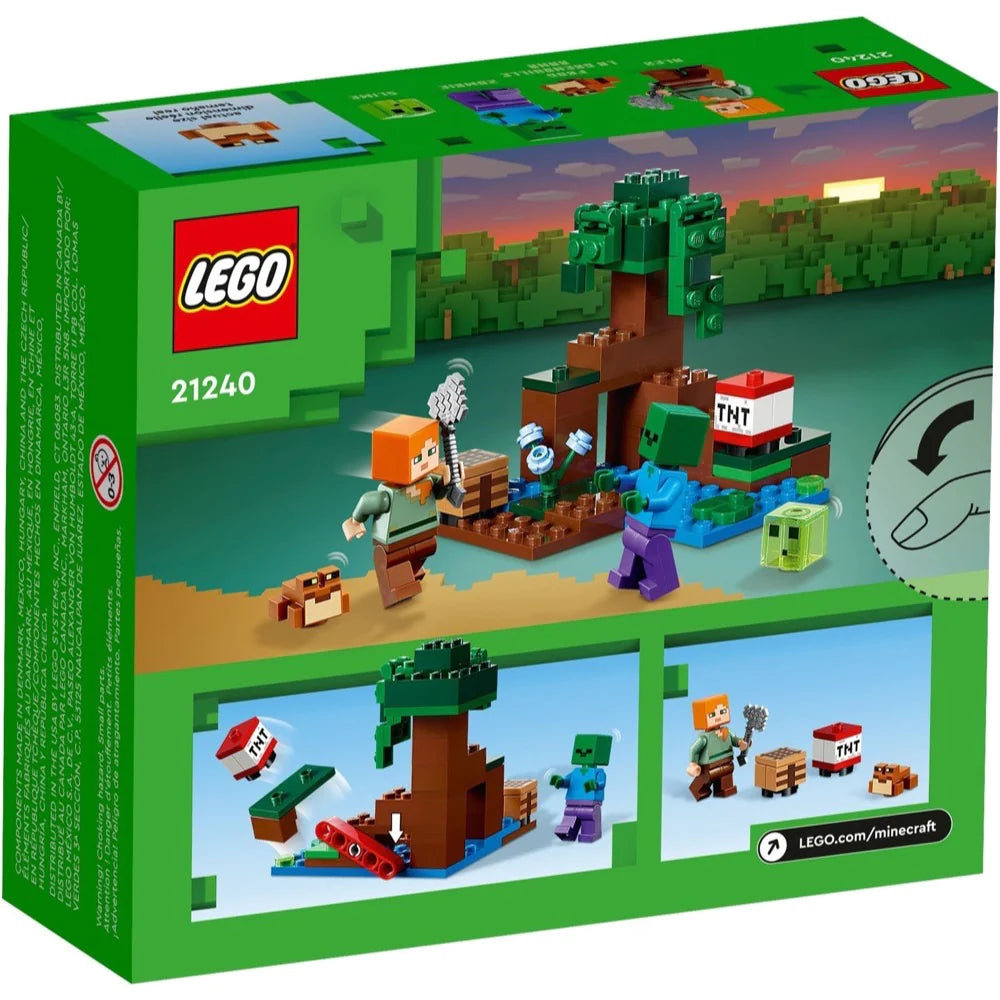 LEGO 21240 Minecraft The Swamp Adventure - Hobbytech Toys