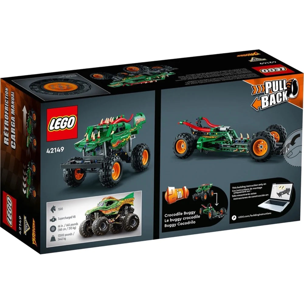 LEGO 42149 Technic Monster Jam Dragon - Hobbytech Toys