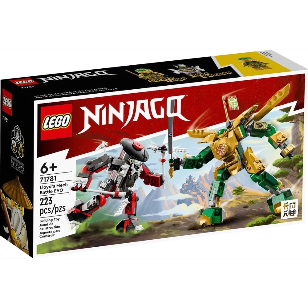 LEGO 71781 Ninjago Lloyds Mech Battle EVO - Hobbytech Toys