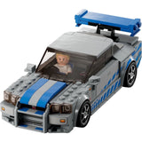LEGO 76917 Speed Champions 2 Fast 2 Furious Nissan Skyline GT-R (R34) - Hobbytech Toys