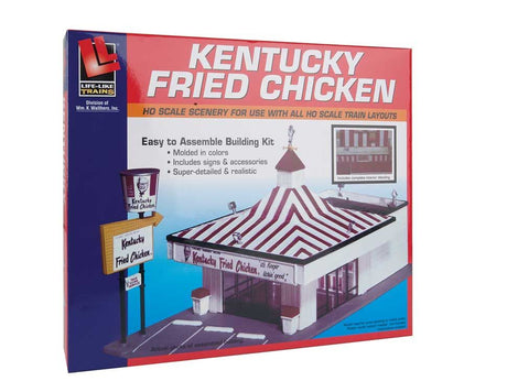 Life-Like 1394 HO Kentucky Fried Chicken Drive In Kit Life-Like TRAINS - HO/OO SCALE