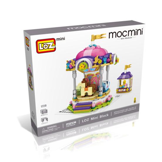 LOZ 1720 Mocmini Merry-Go-Round Kit - Hobbytech Toys