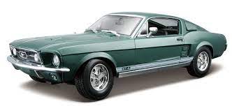 Maisto 1/18 1967 Ford Mustang Fastback - Green - Hobbytech Toys