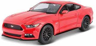 Maisto 1/18 2015 Ford Mustang Coupe - Red - Hobbytech Toys