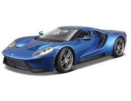 Maisto 1/18 2017 Ford GT -Blue - Hobbytech Toys