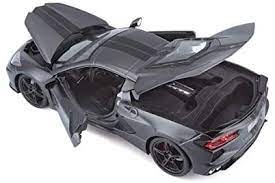 Maisto 1/18 2020 Chevrolet Corvette Stingray Coupe - Grey - Hobbytech Toys