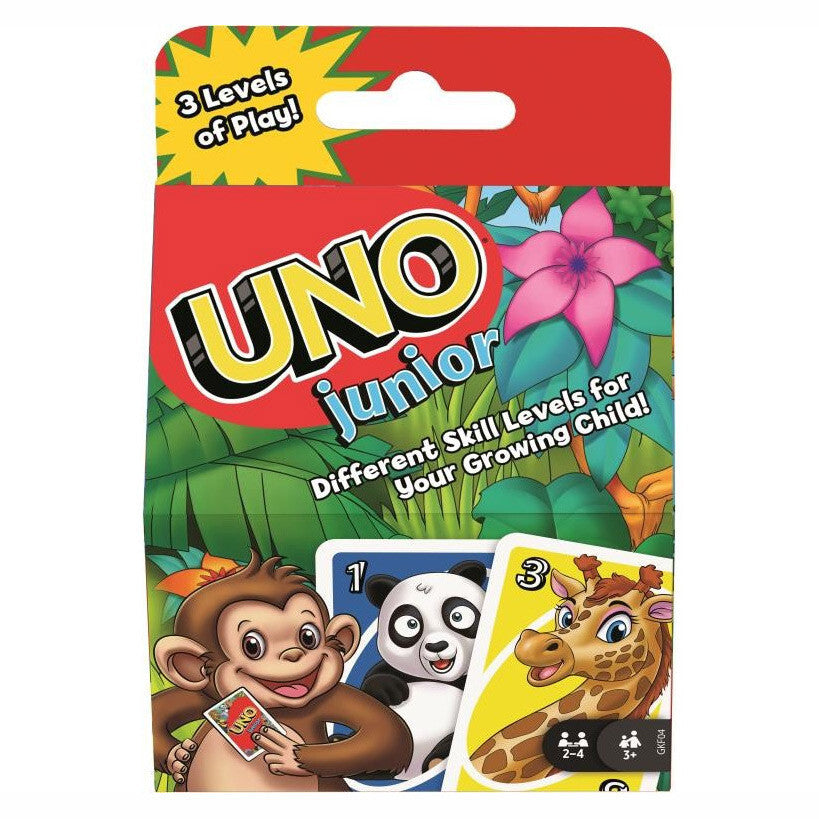 UNO Junior Card Game Mattel TOY SECTION