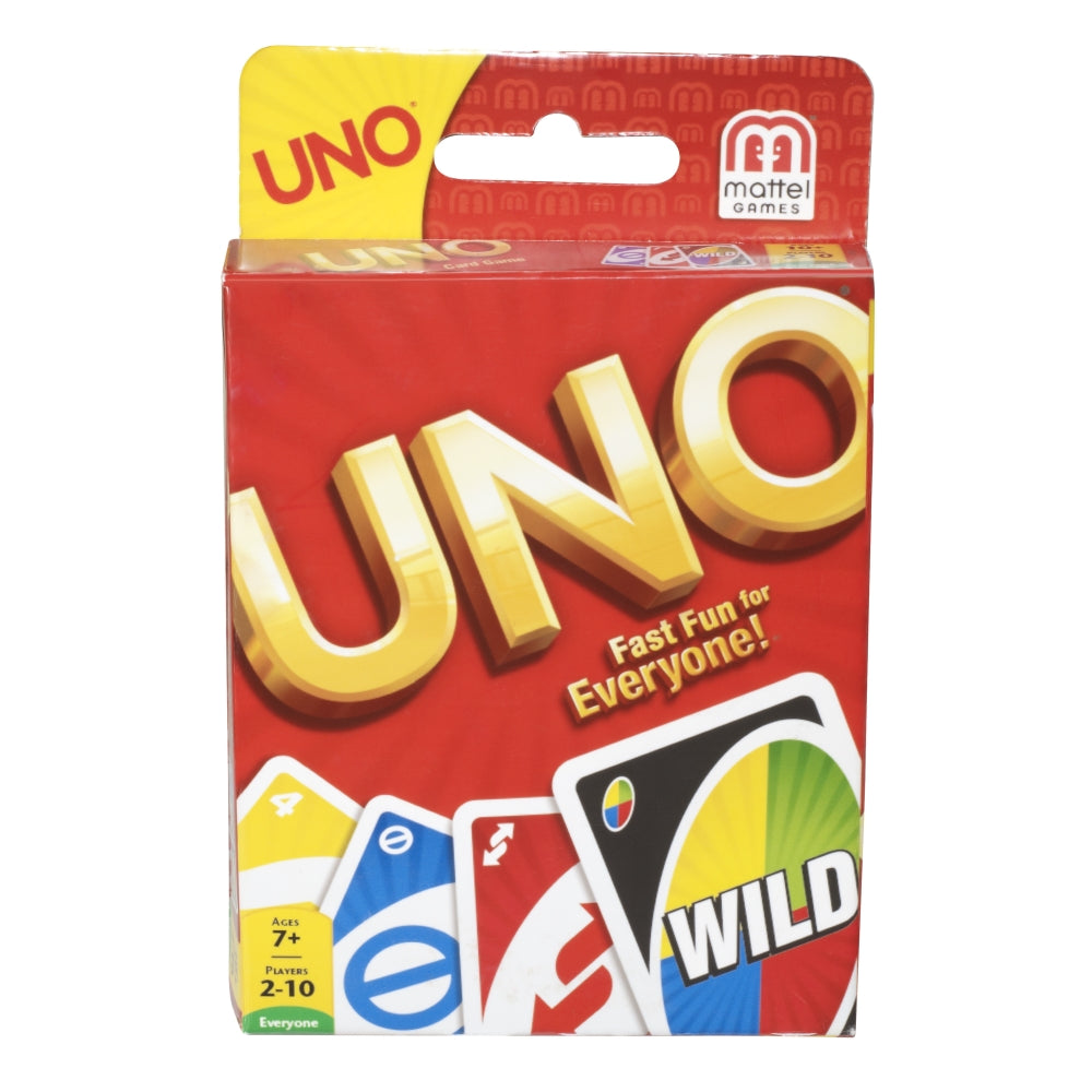 Mattel Uno Card Game Mattel TOY SECTION