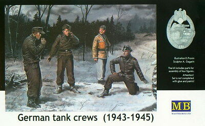 Master Box 3507 1/35 German Tank Crew (1943-1945) Master Box Ltd PLASTIC MODELS