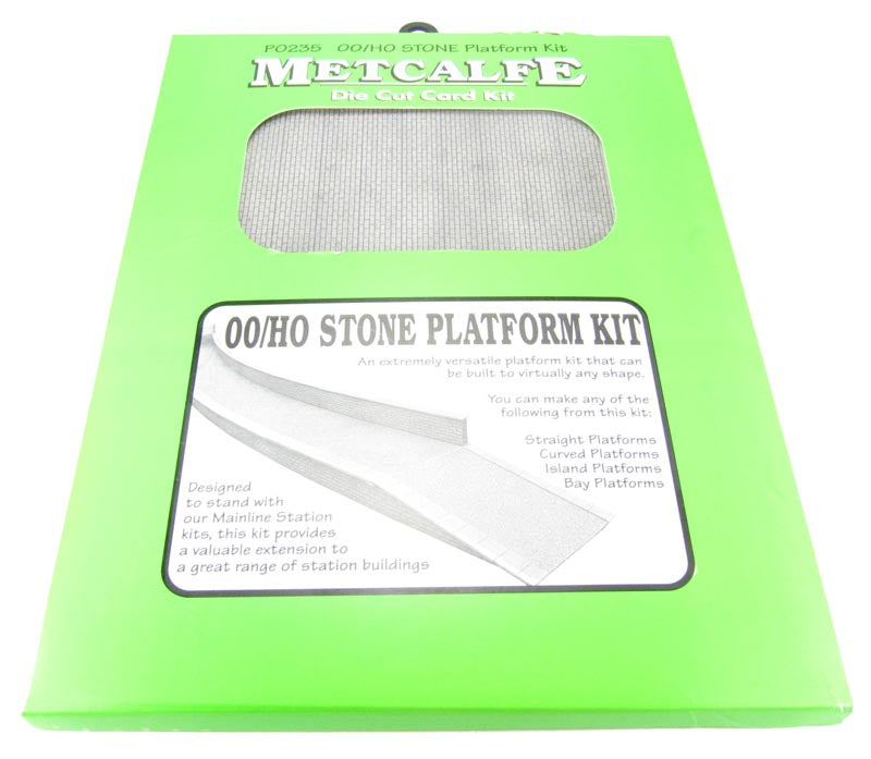 Metcalfe PO235 Oo/Ho Stone Platform Kit Metcalfe TRAINS - HO/OO SCALE