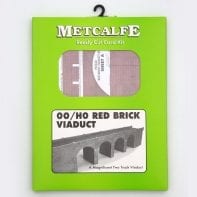 Metcalfe PO240 Double Track Brick Viaduct Kit Metcalfe TRAINS - HO/OO SCALE