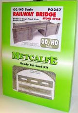 Metcalfe P0247 HO/OO Railway Bridge Stone Style Metcalfe TRAINS - HO/OO SCALE